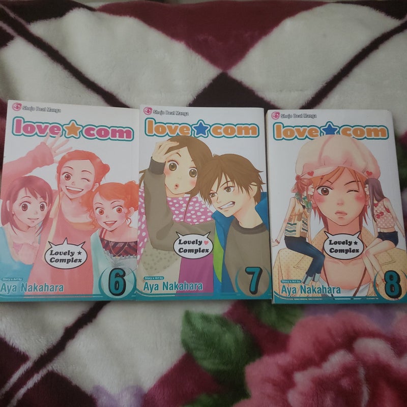 Lovely complex manga set