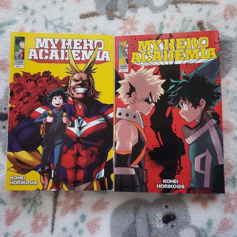 My Hero Academia, Vol. 1 and 2