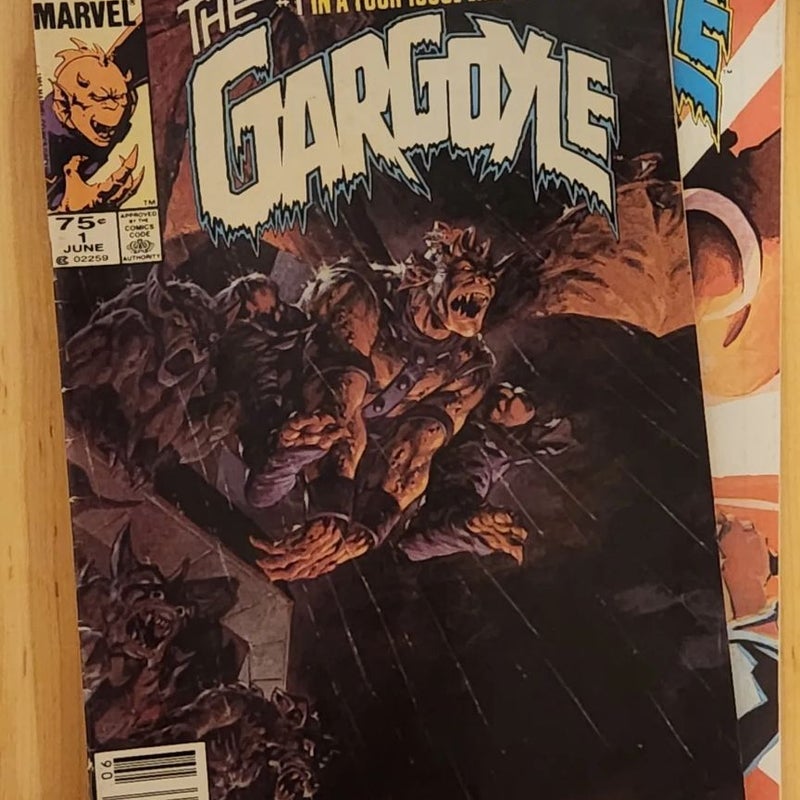 The Gargoyle miniseries issues 1 and 4