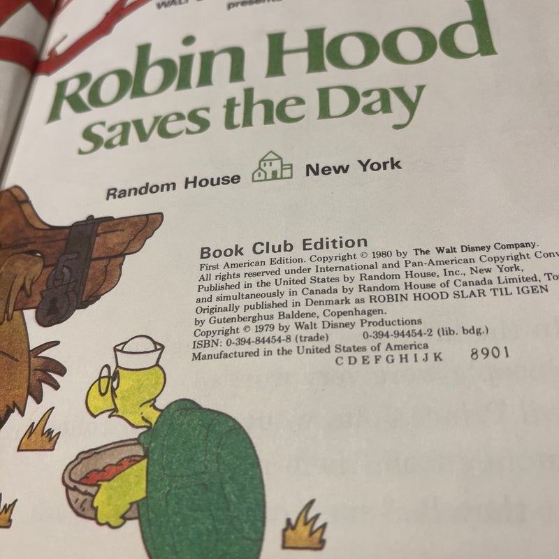 Walt Disney Productions Presents Robin Hood Saves the Day