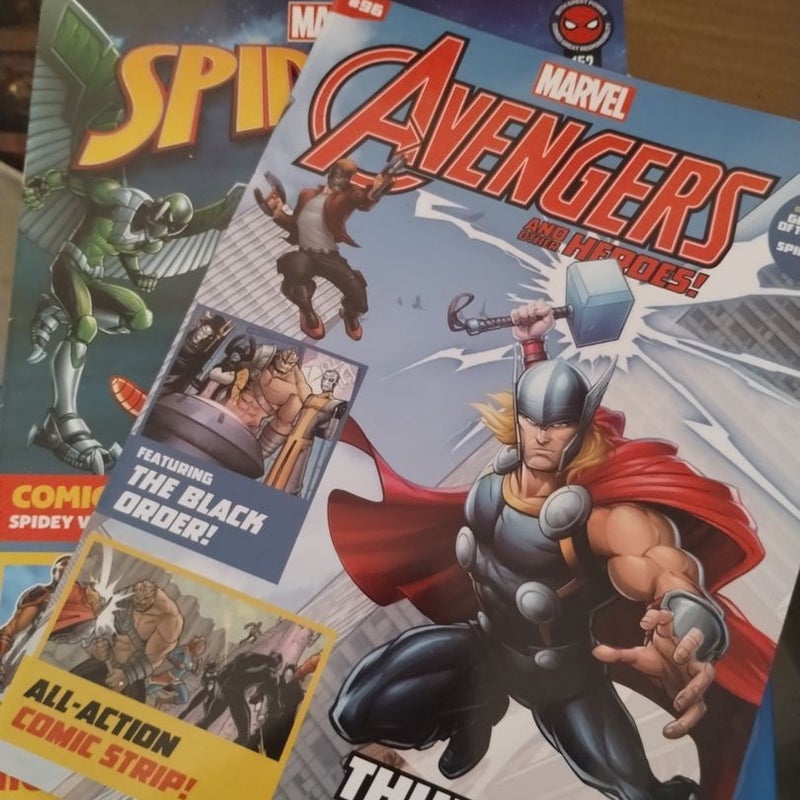Marvel Comic Pack -Avengers /Spider-Man 
