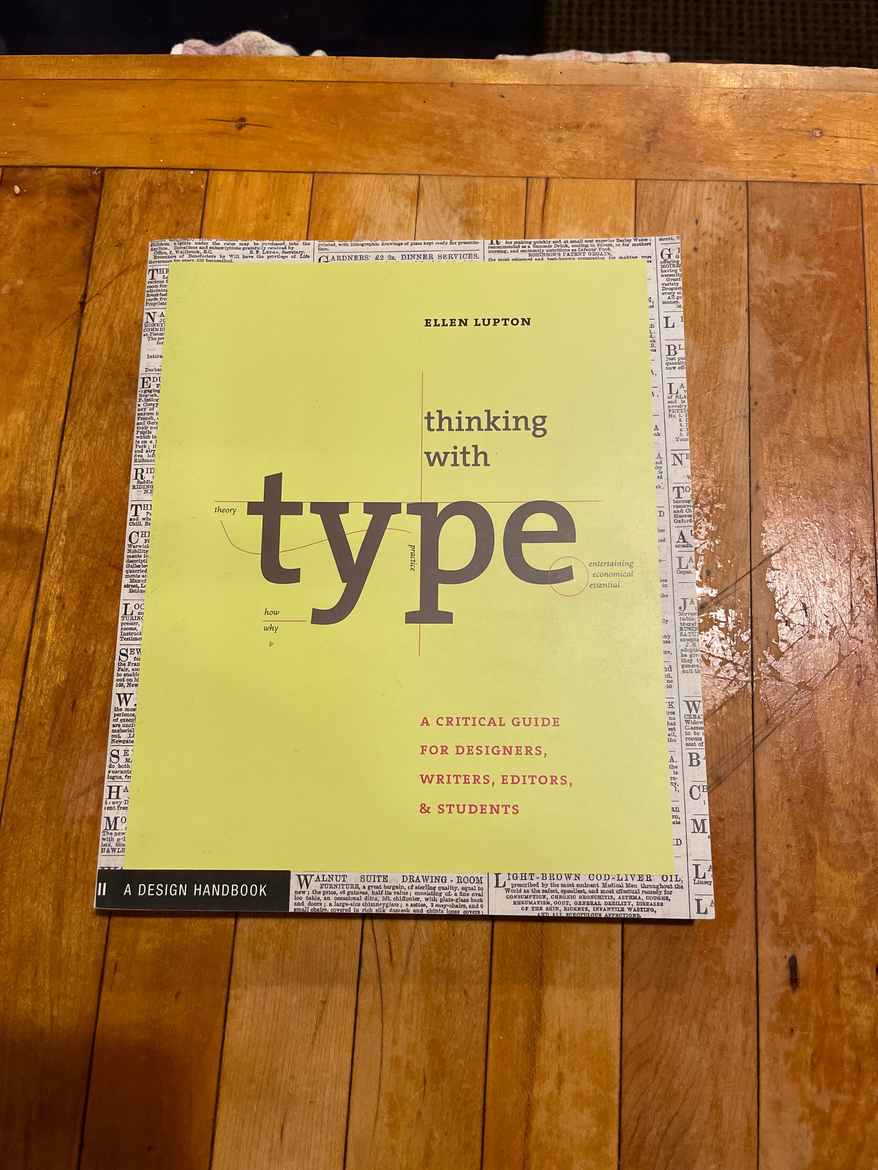 Thinking with Type: a Primer for Deisgners