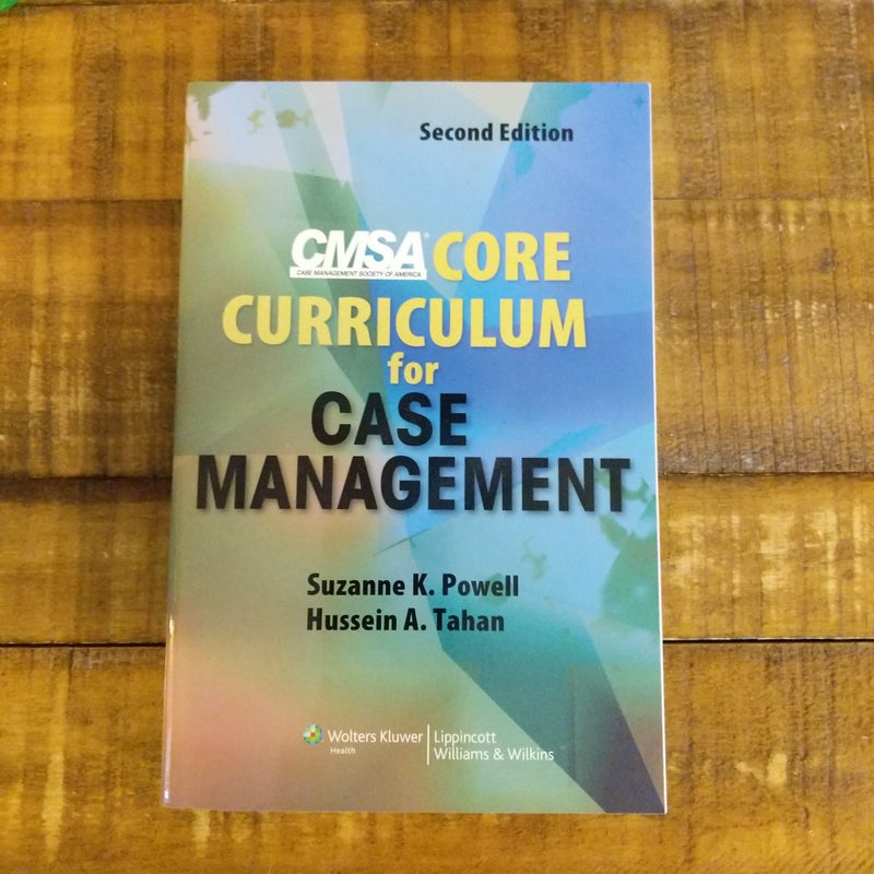 CMSA Core Curriculum for Case Management