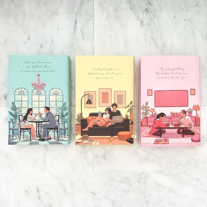 *Signed* Illumicrate Afterlight: The Heart Principle Trilogy