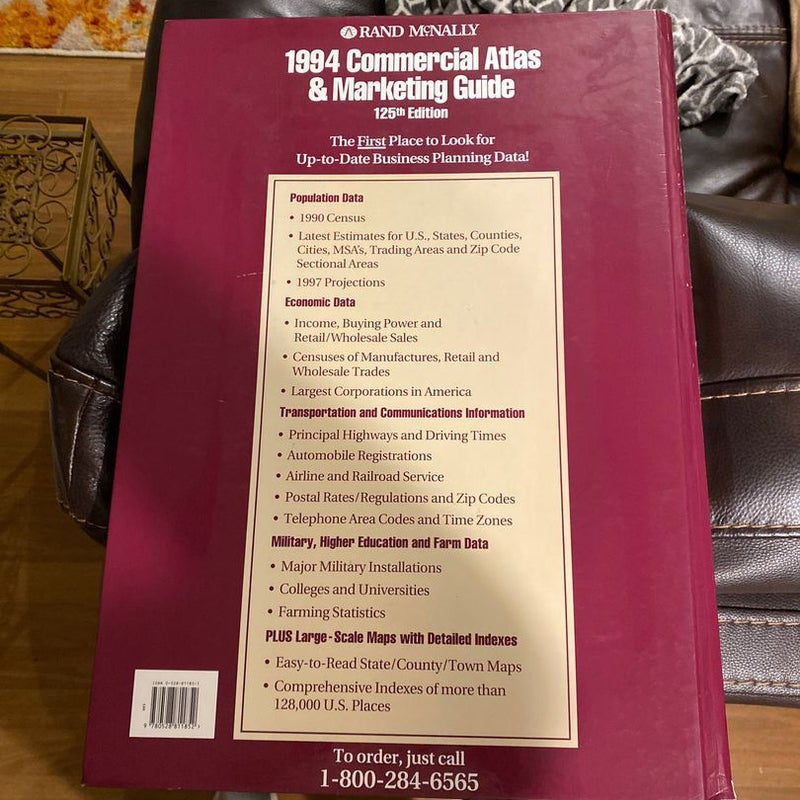 Commercial Atlas & Marketing Guide 1994 