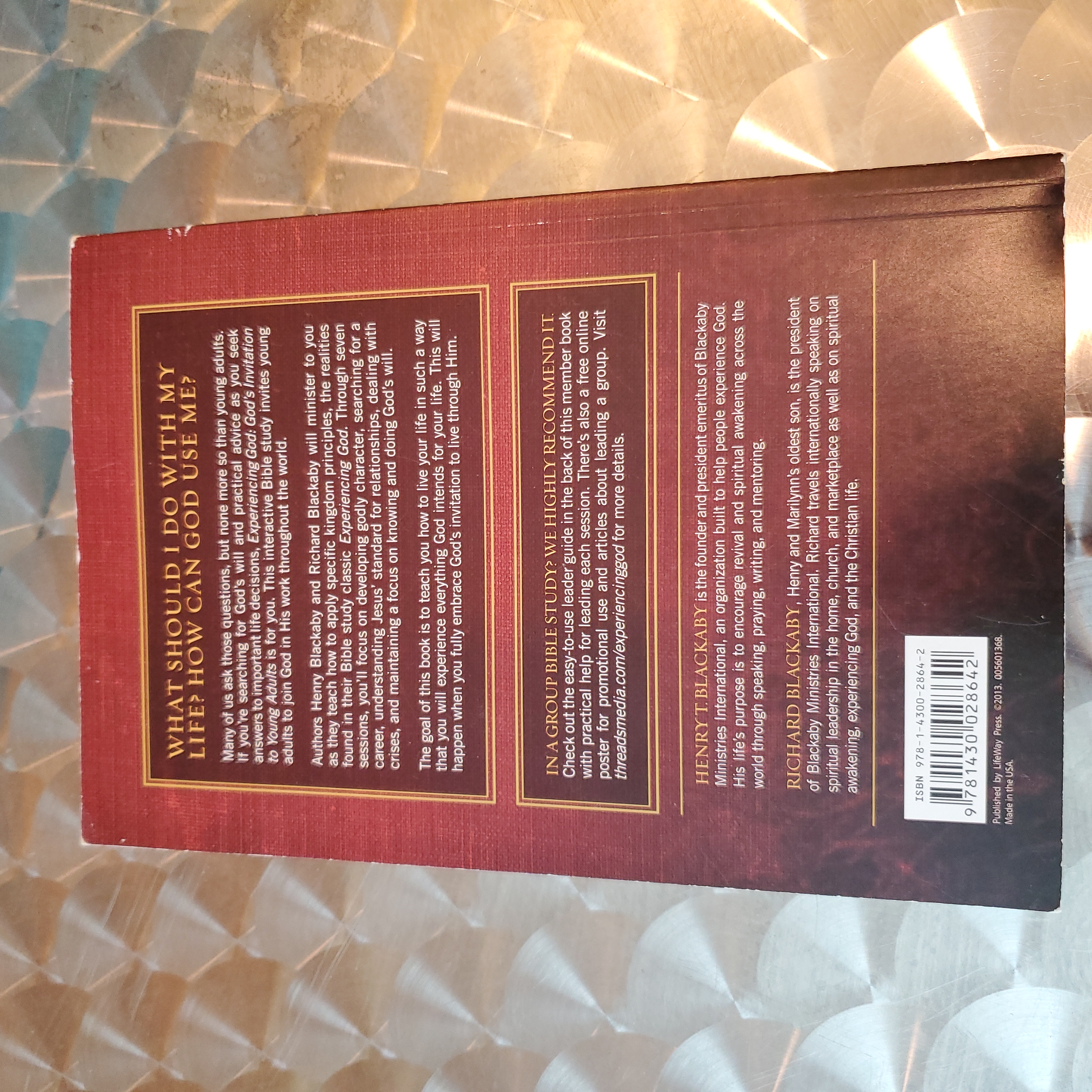 Experiencing God Workbook: Knowing and Doing the Will of God, Member