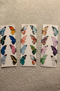 SINGULAR BUTTERFLY SHAPED BOOKMARKS 🔖 