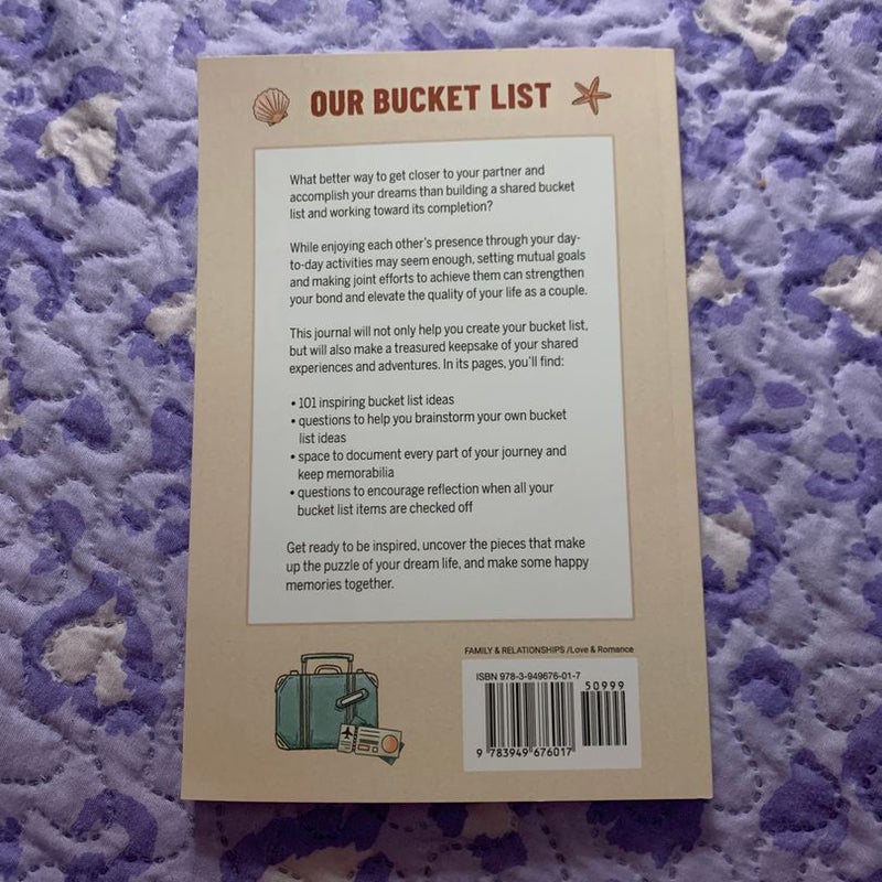 Our Bucket List by lovitynote, Paperback