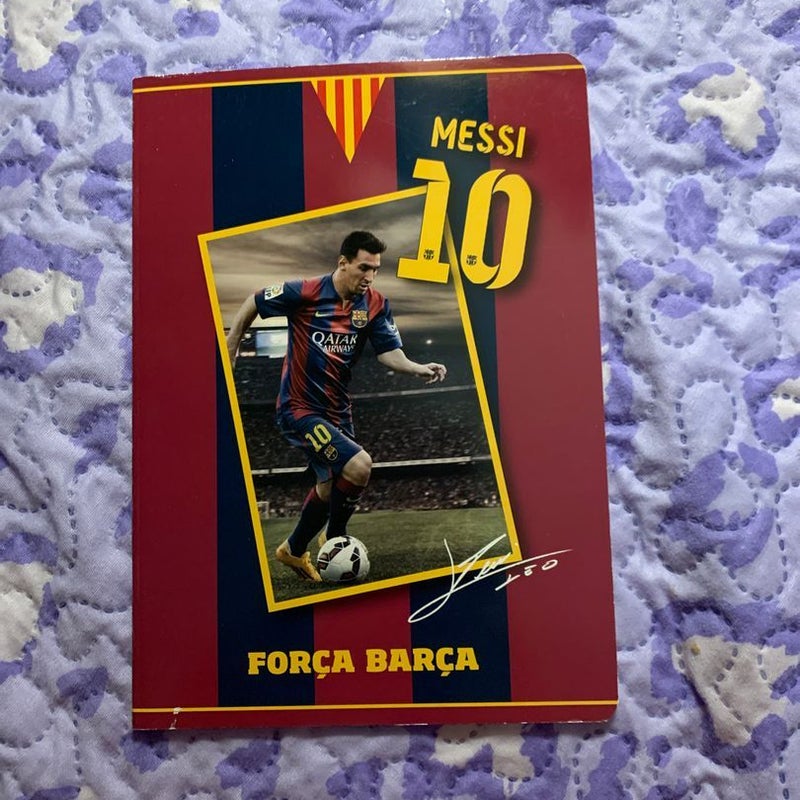 Messi PSG Notebook: football, Addict: : Books