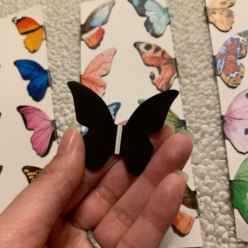 SINGULAR BUTTERFLY SHAPED BOOKMARKS 🔖 