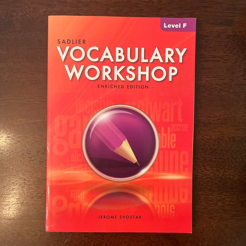 Vocabulary Workshop