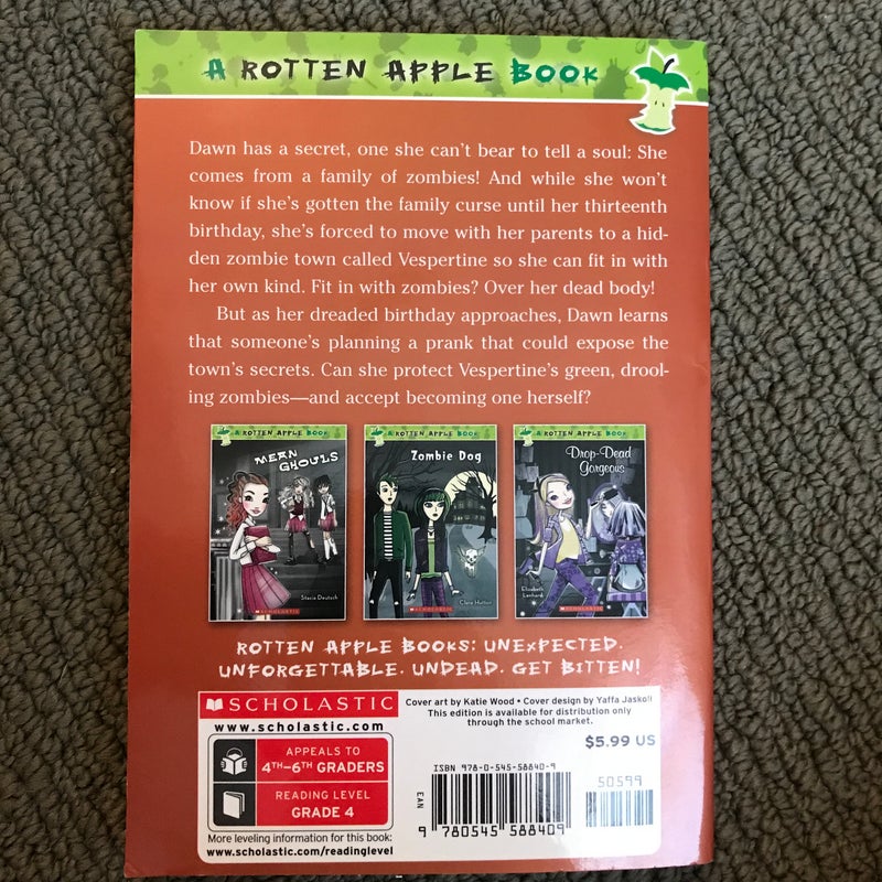 A Rotten/Poison Apple book set (Dawn of the Dead, Miss Fortune, Drop-Dead Gorgeous) 