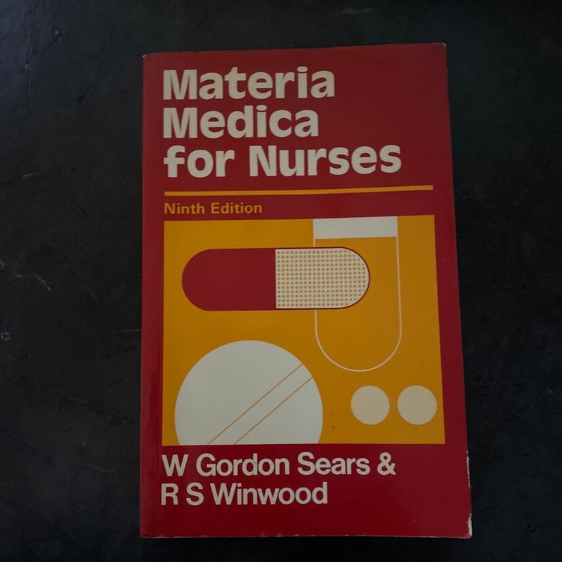 Materia Medica for Nurses 