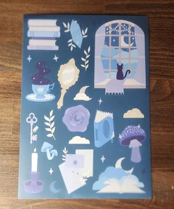 Fairyloot sticker sheet