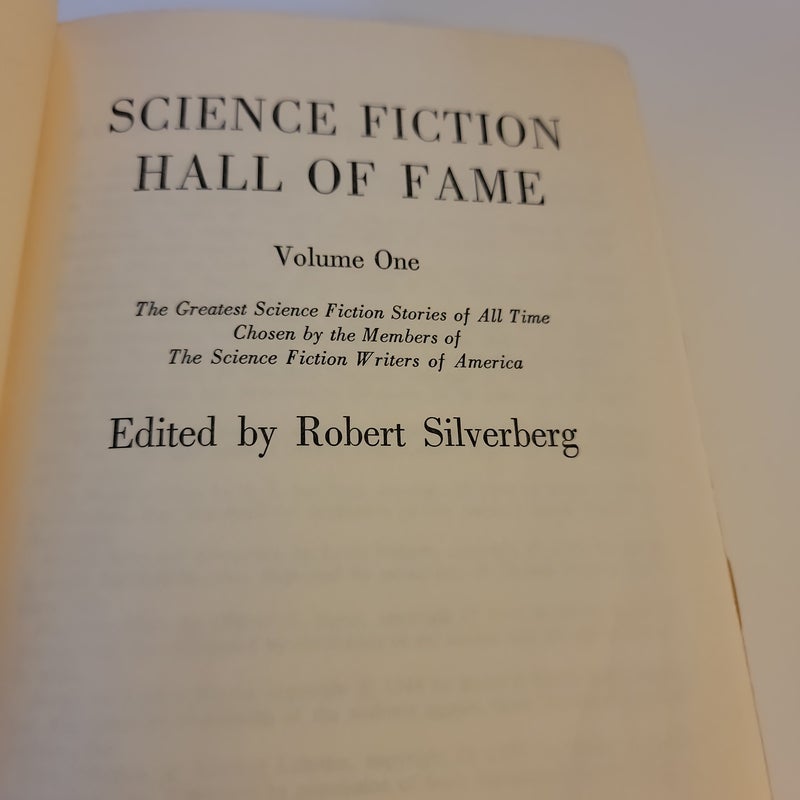 Science Fiction Hall of Fame Volume One