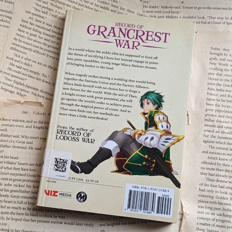 Record of Grancrest War, Vol. 1