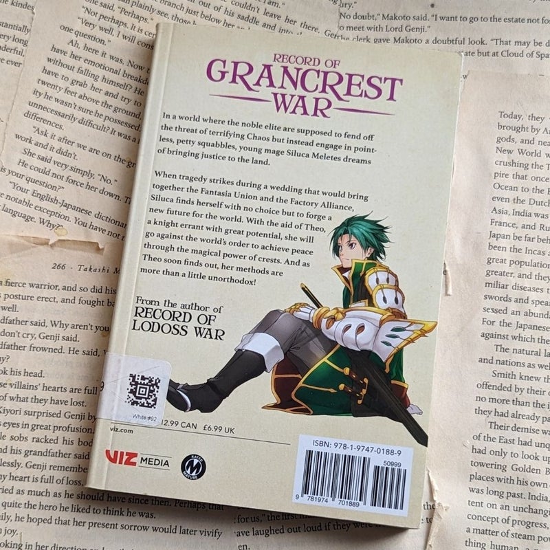 Record of Grancrest War, Vol. 1 (1) by Ryo Mizuno