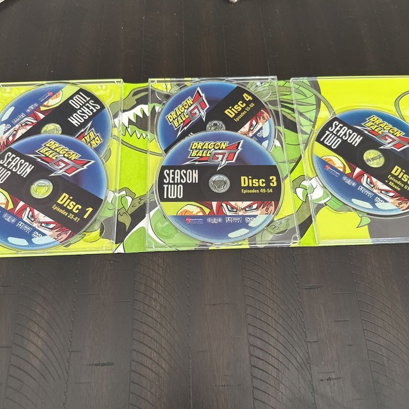 Dragonball GT DVDs