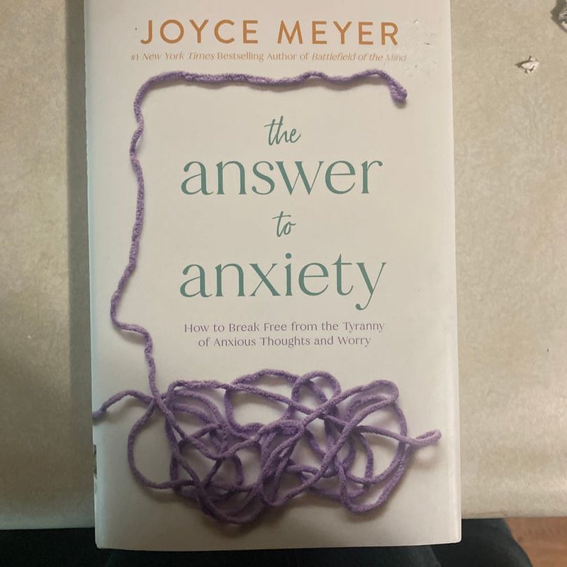 The Answer to Anxiety