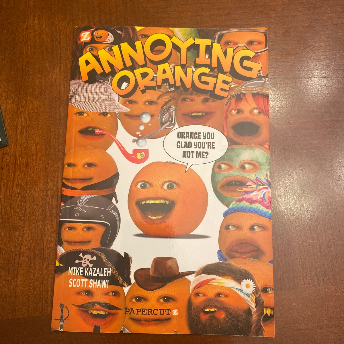 Shane's Book Club Journal (Orange)