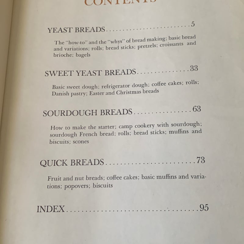 Cook book of breads