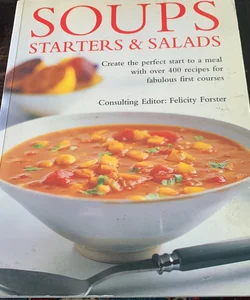 Soups starters &salads