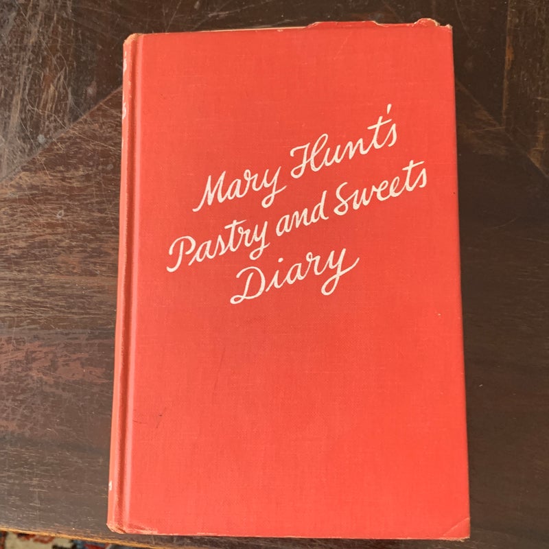 Pastry and Sweets Diary 