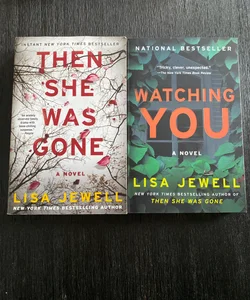 Lisa Jewell bundle - Then She Was Gone and Watching You