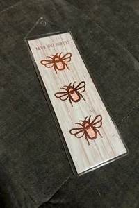 Metal Bee set of 3 bookmarks