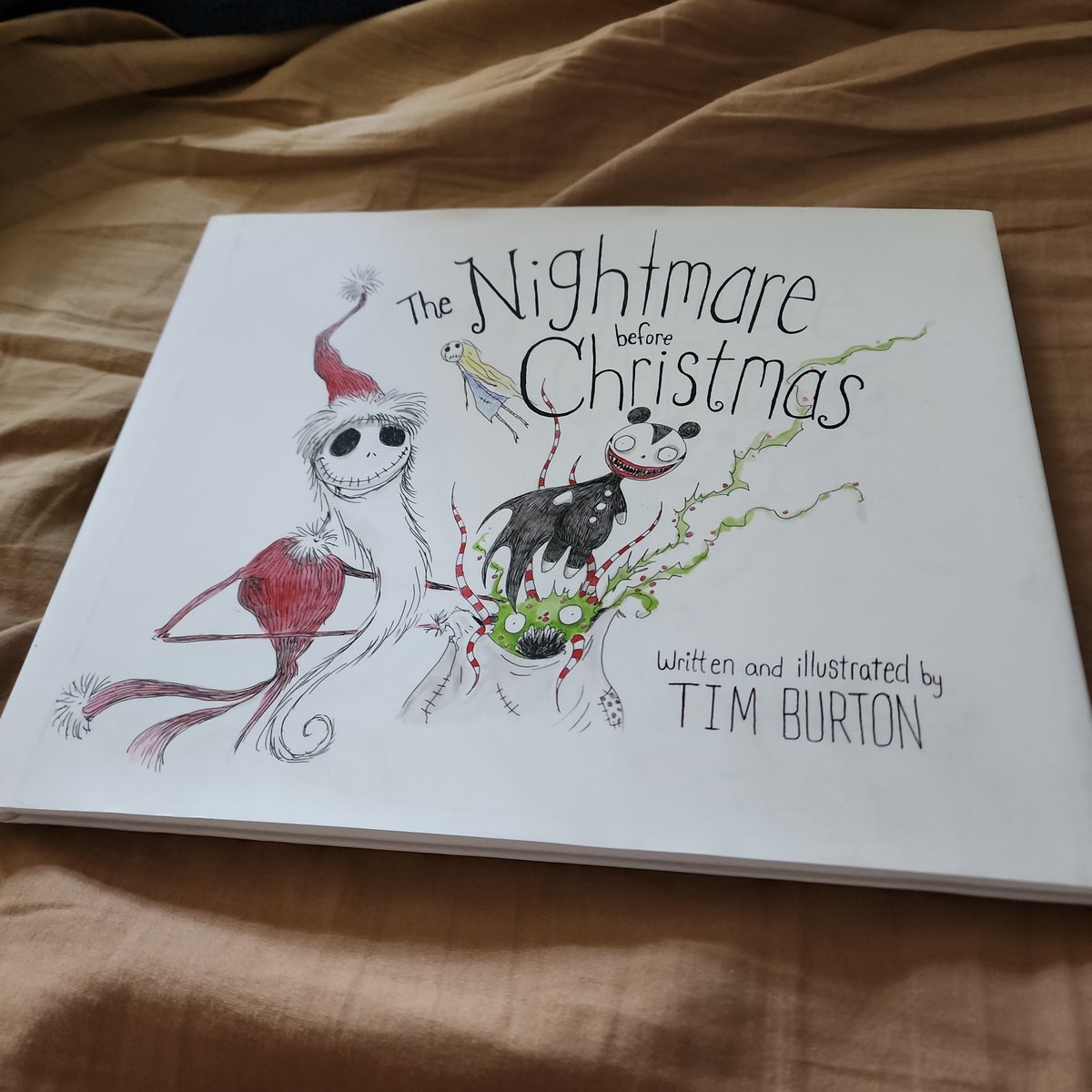 The Nightmare Before Christmas Written & Illustrated by Tim Bur