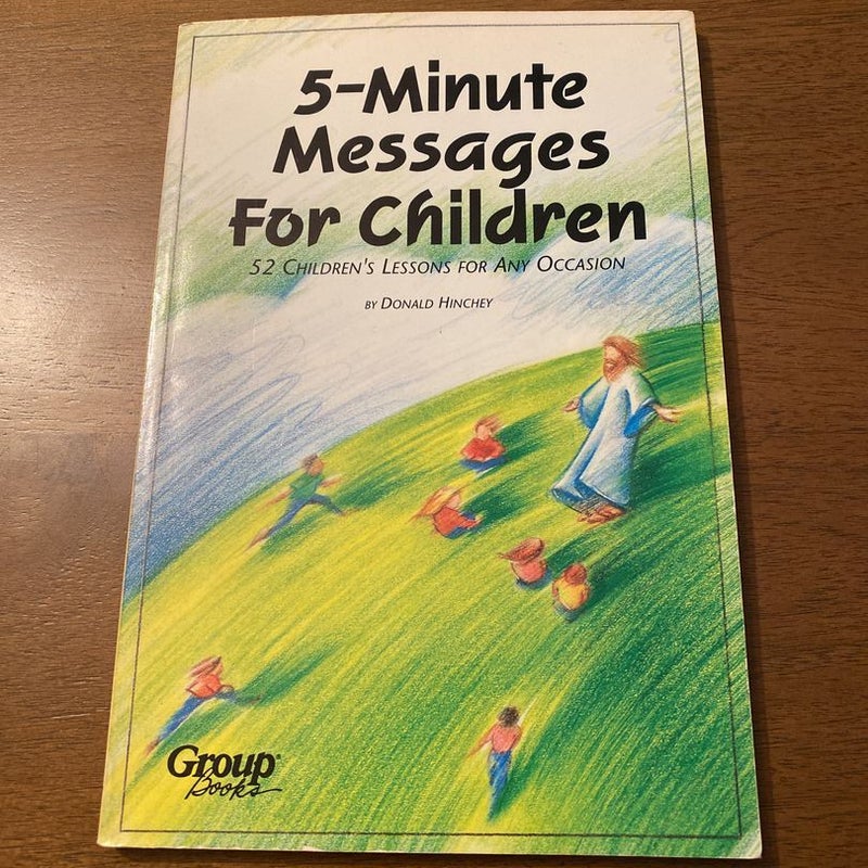 5-Minute Messages for Children