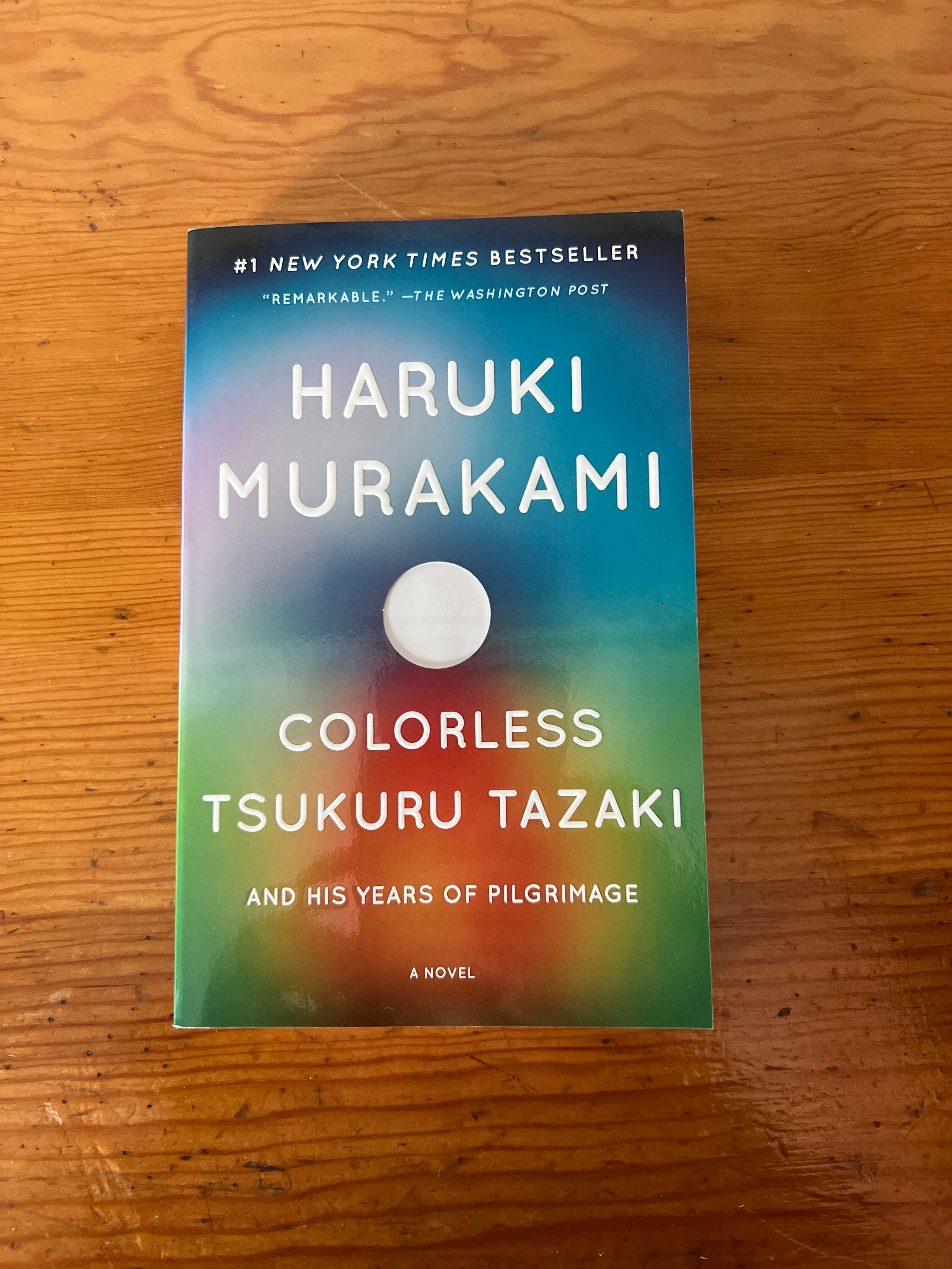 Colorless Tsukuru Tazaki and His Years of Pilgrimage