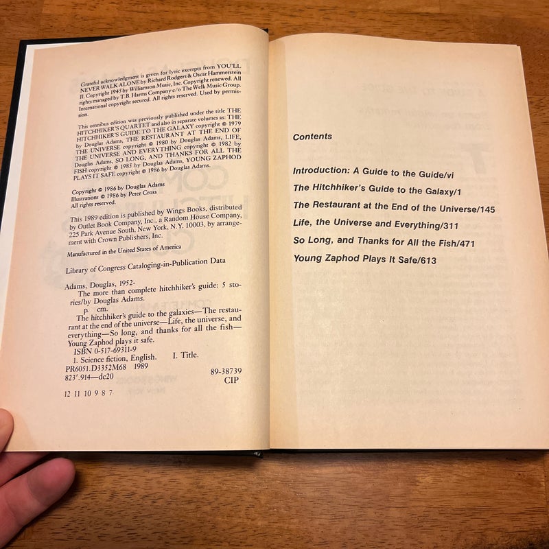 The More Than Complete Hitchhiker's Guide
