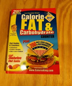 Calorie, Fat and Carbohydrate Counter