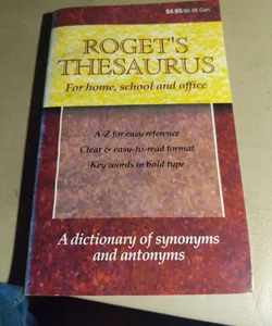 Rogert's Thesaurus for home, school and office