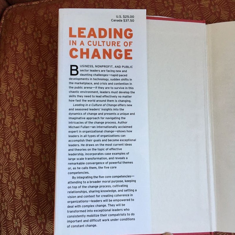 Leading in a Culture of Change