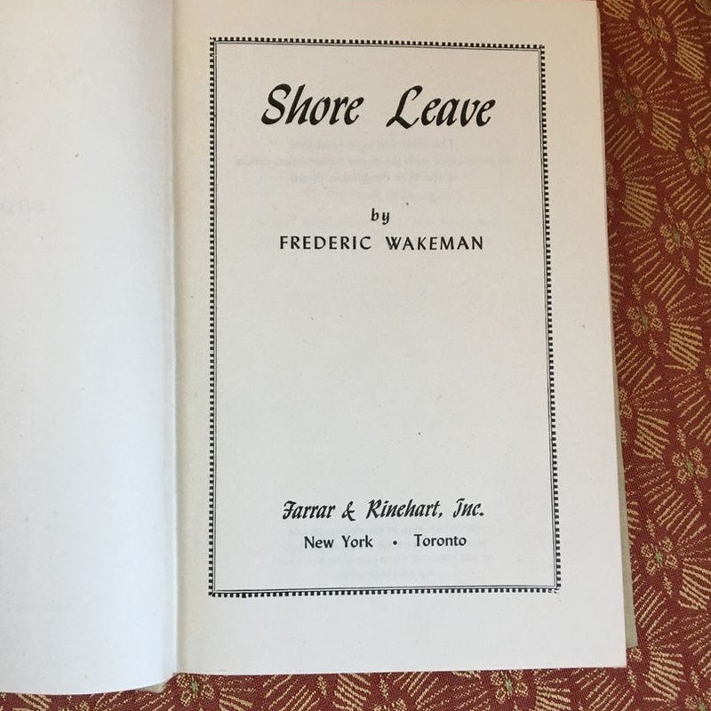 Shore Leave-Signed