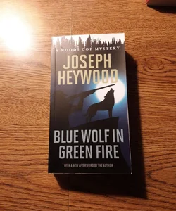 Blue Wolf in Green Fire