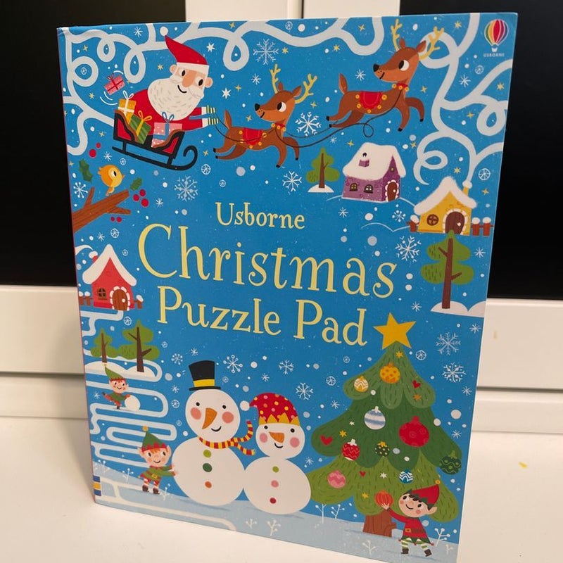 Christmas Puzzle Pad