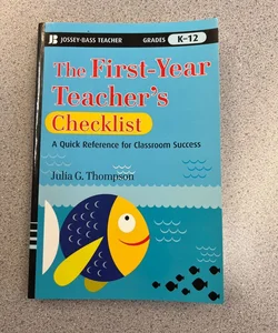 The First-Year Teacher's Checklist