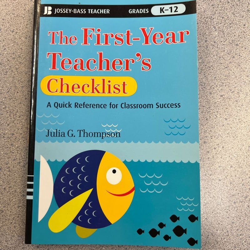 The First-Year Teacher's Checklist
