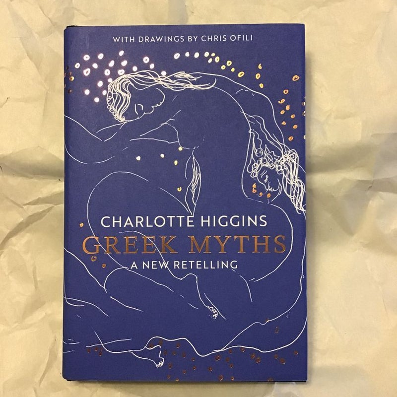 Greek Myths: a new retelling with illustrations by Chris Ofili