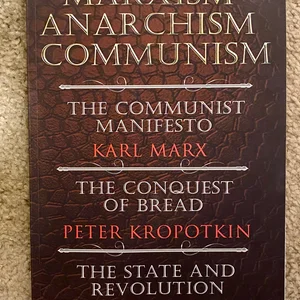 Marxism. Anarchism. Communism