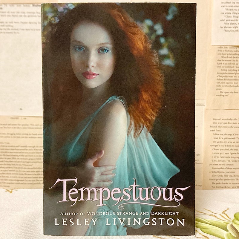 Tempestuous (Wondrous Strange #3)