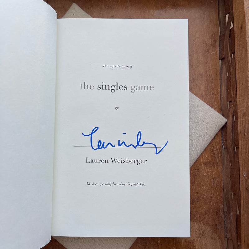 The Singles Game - Autographed 