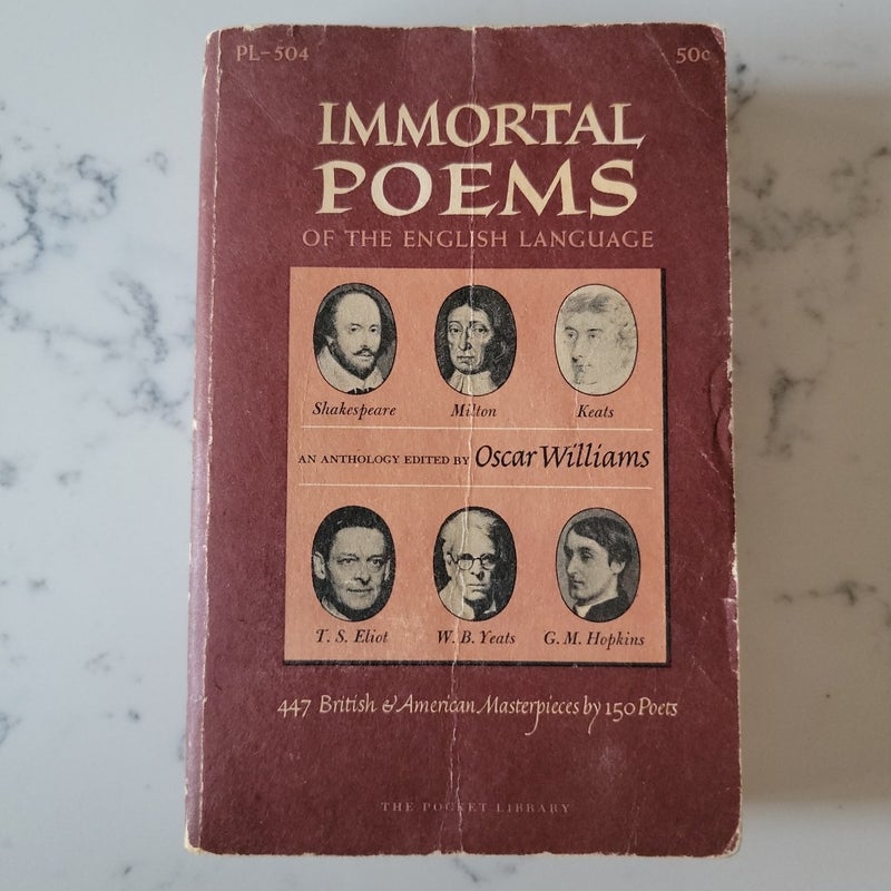 Immortal Poems of the English Language