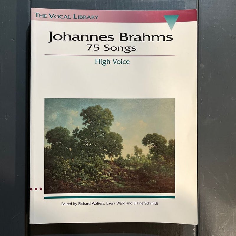 Johannes Brahms: 75 Songs