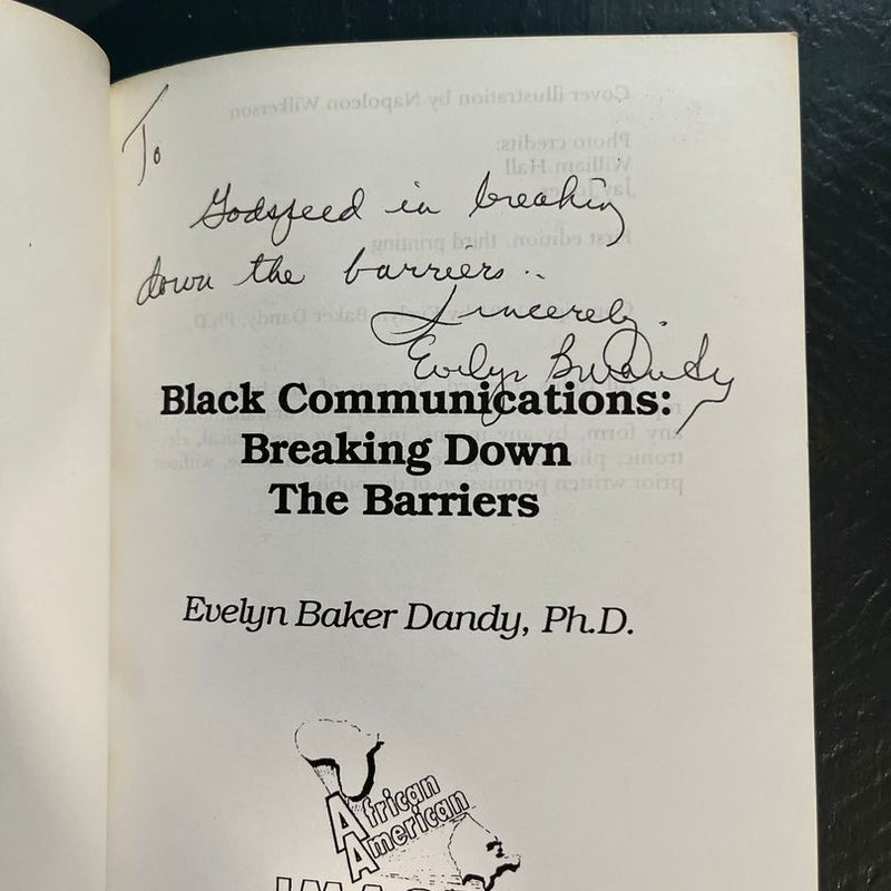 Black Communications (signed first edition)