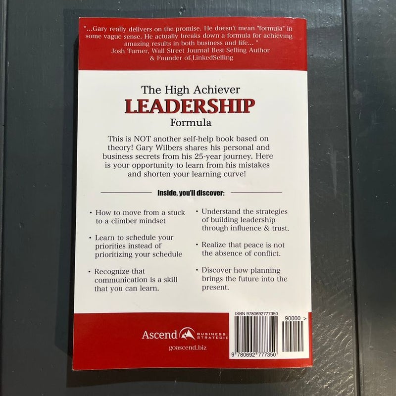The High Achiever Leadership Formula