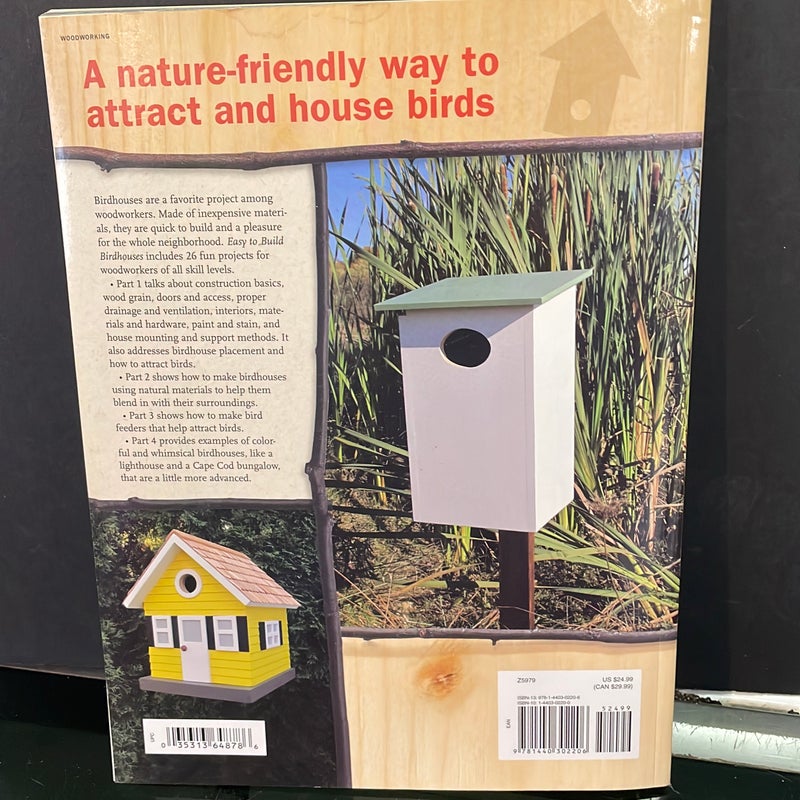 Easy to Build Birdhouses - a Natural Approach